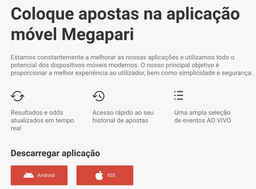 Megapari app